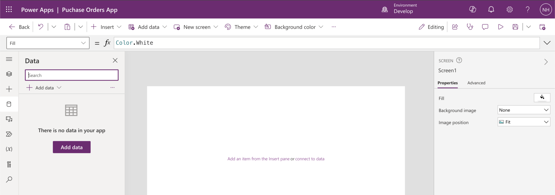 I clicked the Data tab