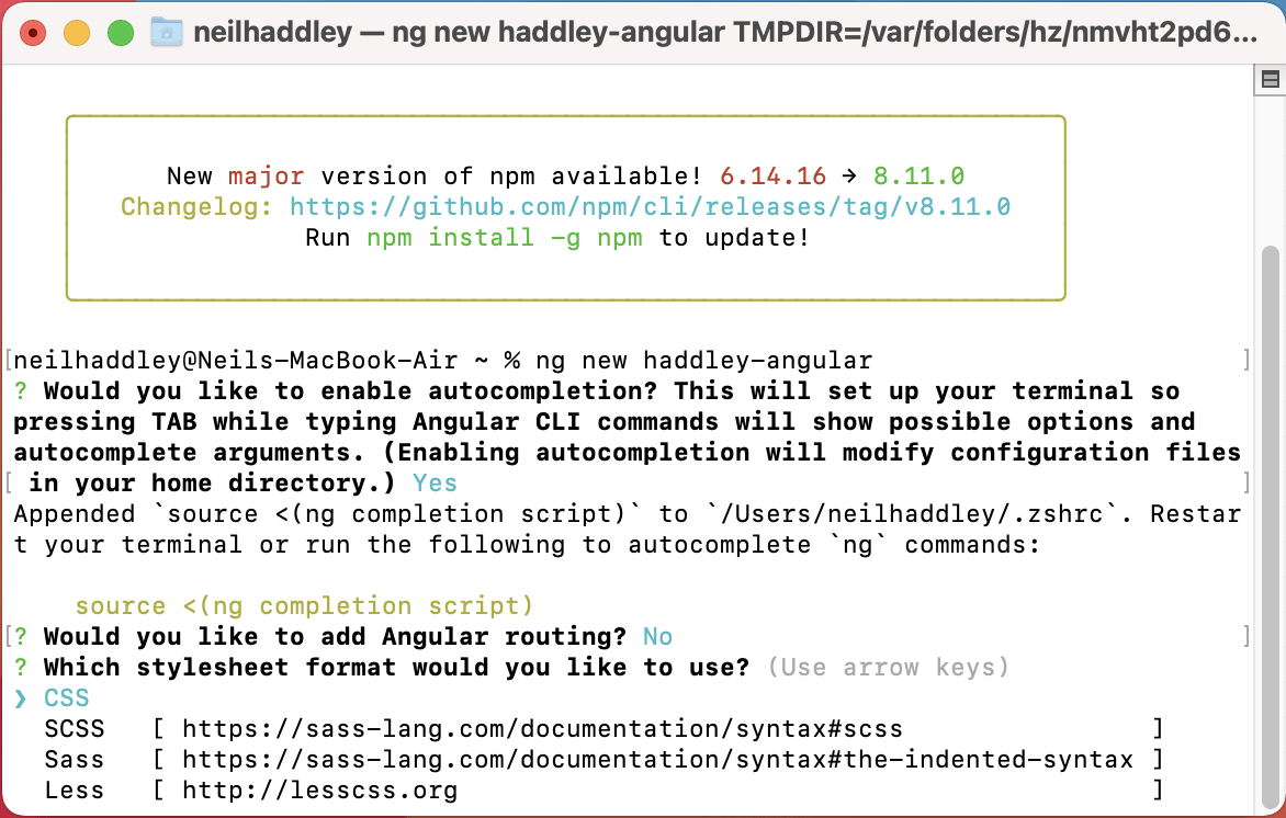 I select CSS (no preprocessor required)