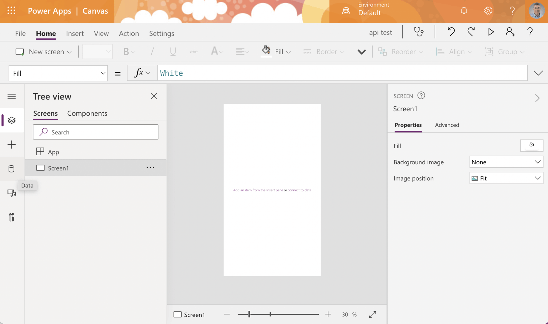 Blank Power App