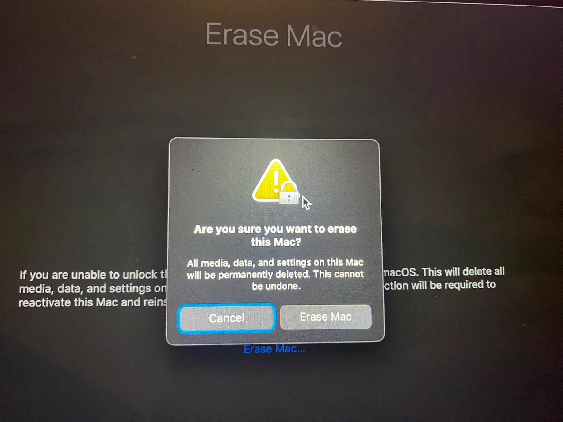 Erase Mac