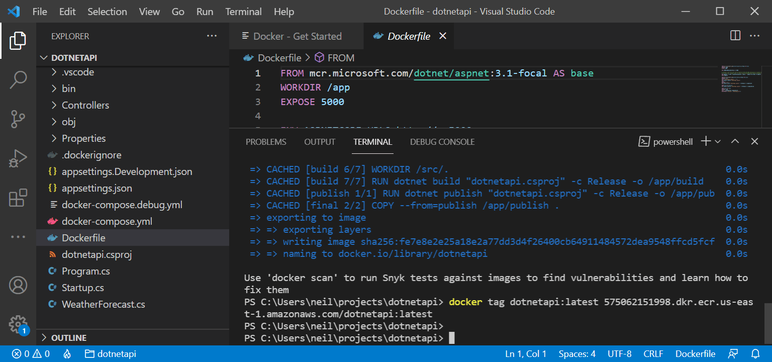 docker tag...