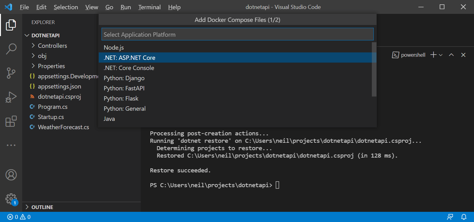 .Net: ASP.NET Core platform