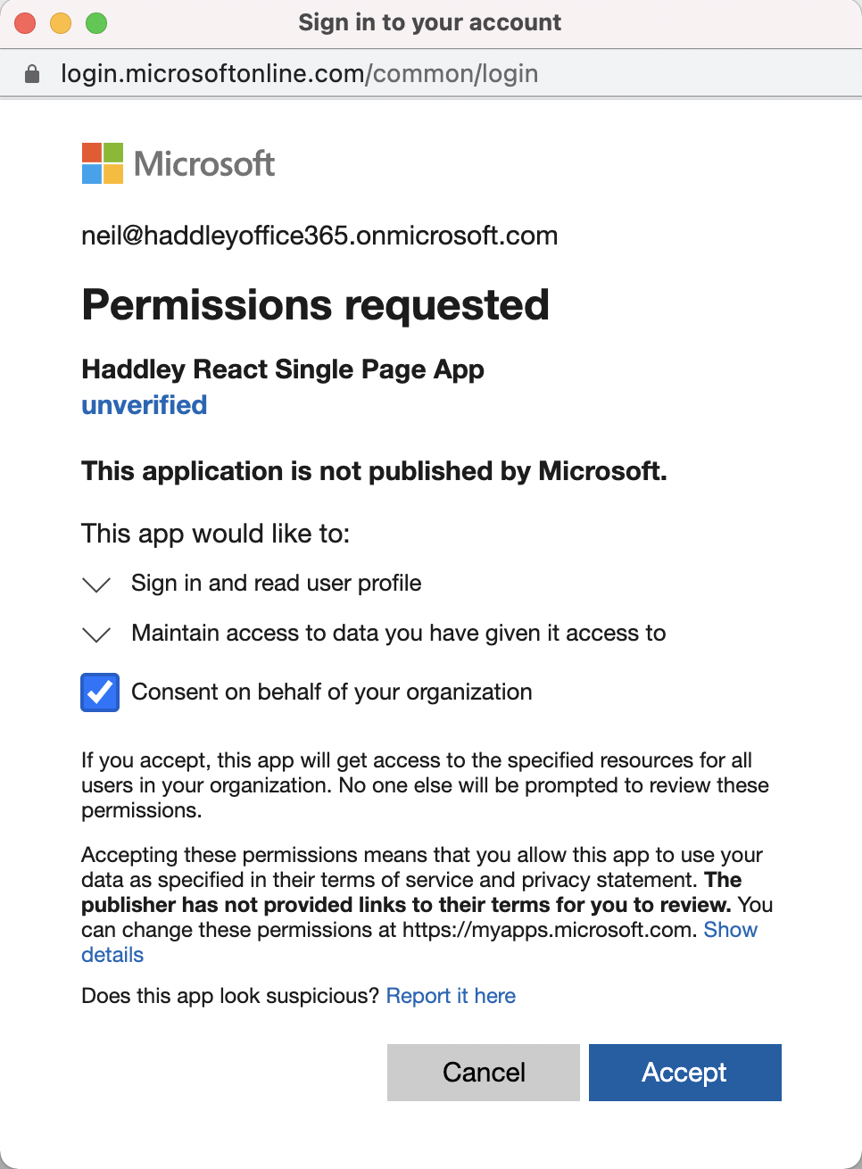 Accept