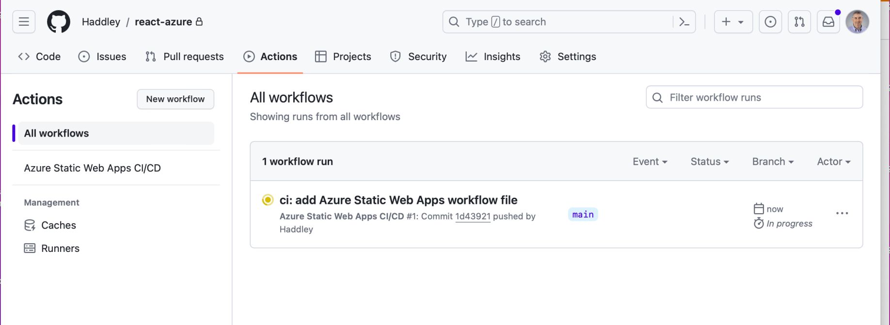A GitHub Action was added to the repository