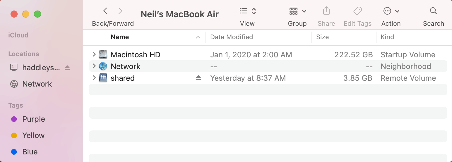 Remote Volume
