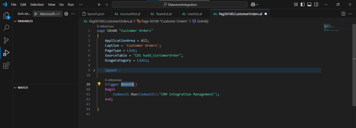 I added an OnInit() trigger