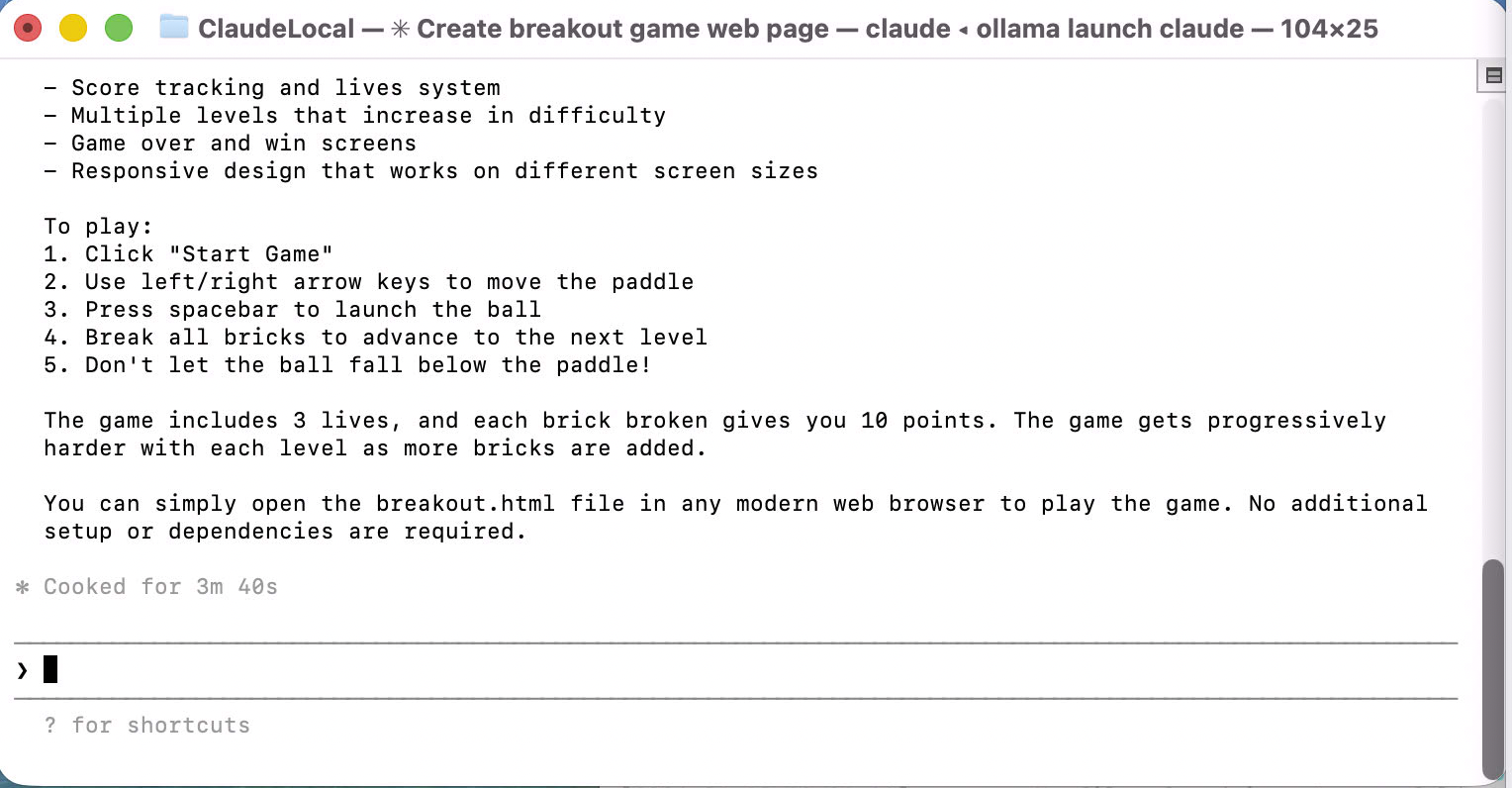 I read the summary — full feature set, cooked in 3m 40s