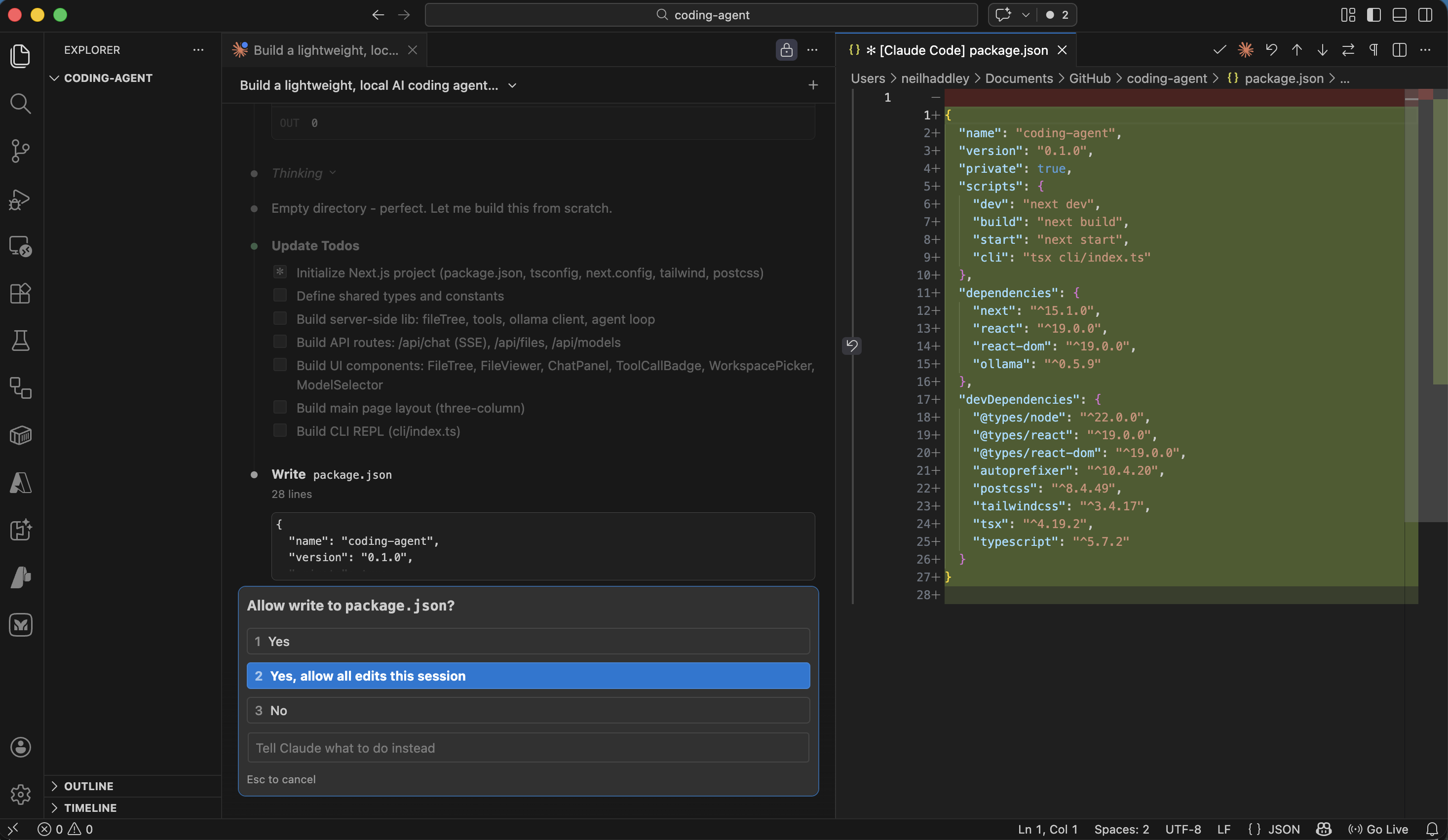 I approved all edits for the session
