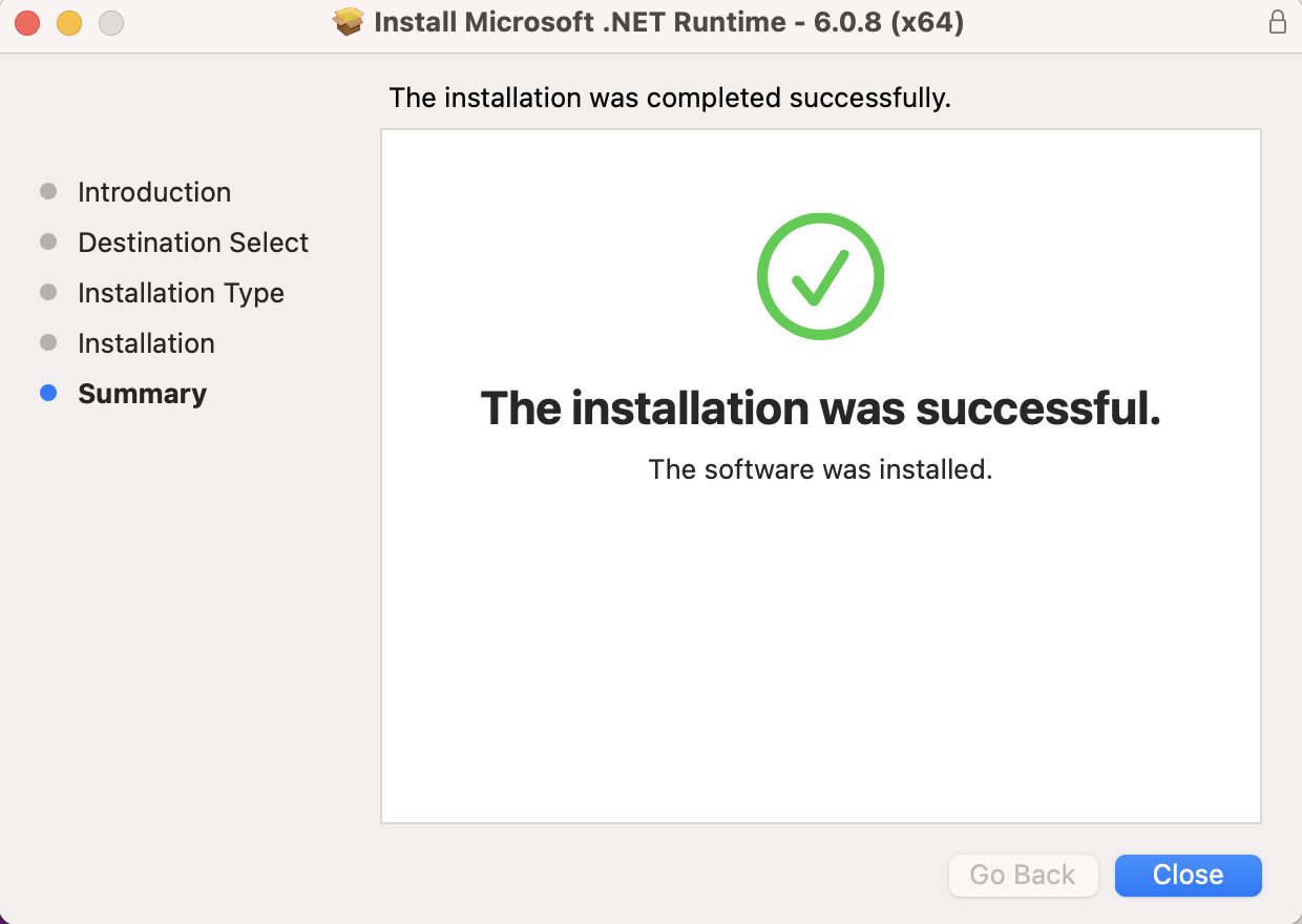 Install x64 version of the framework