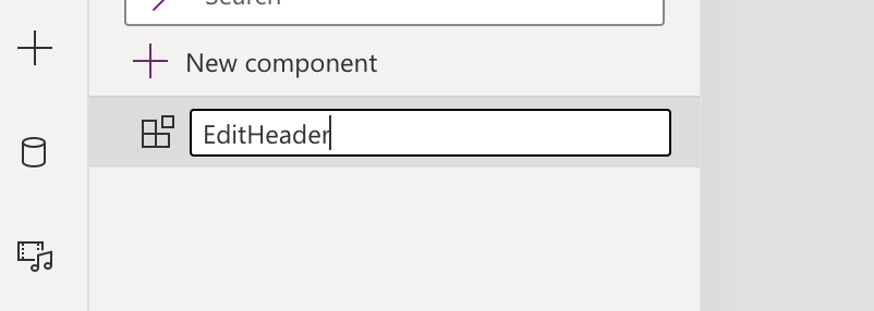 Name the component "EditHeader"