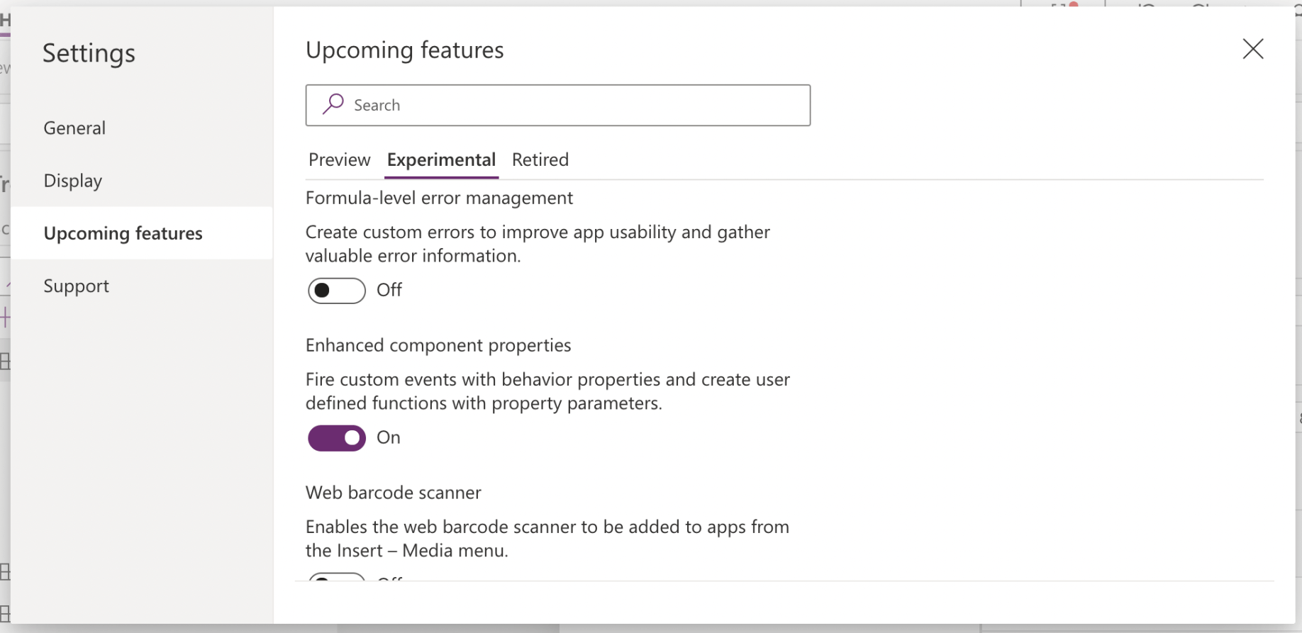 If you are unable to add a Behavior property enable "Enhanced component properties" in the settings dialog.