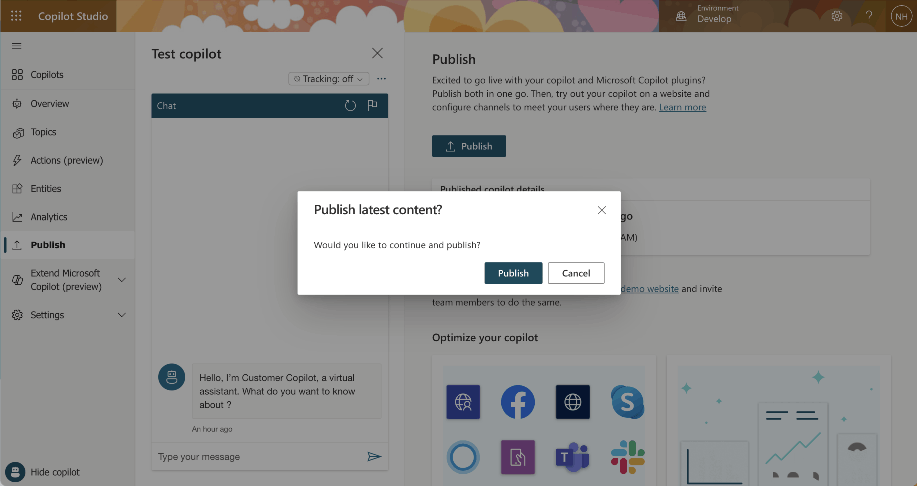 I published the Copilot