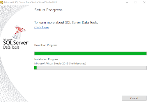 Visual Studio 2015 Shell was installed