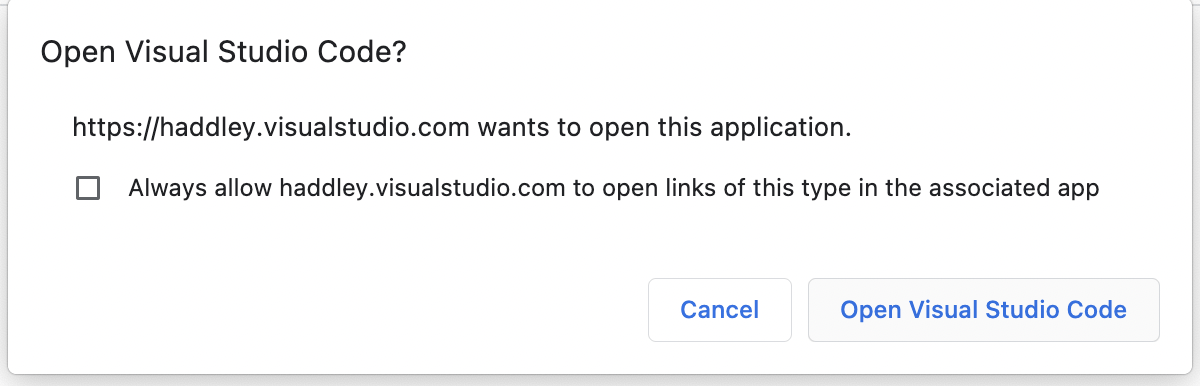 Open Visual Studio Code