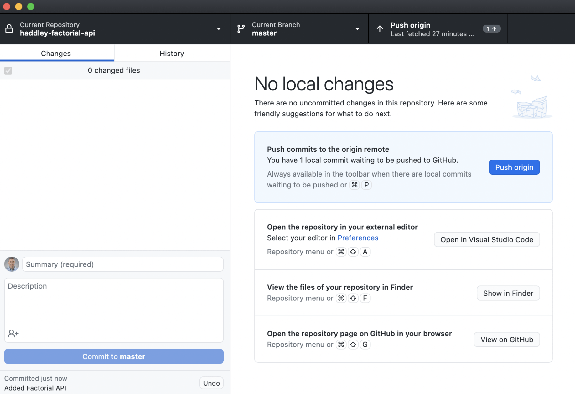 Push updates to GitHub... origin master