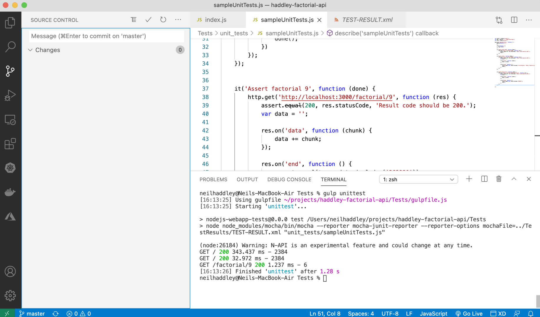 Updated Unit Tests