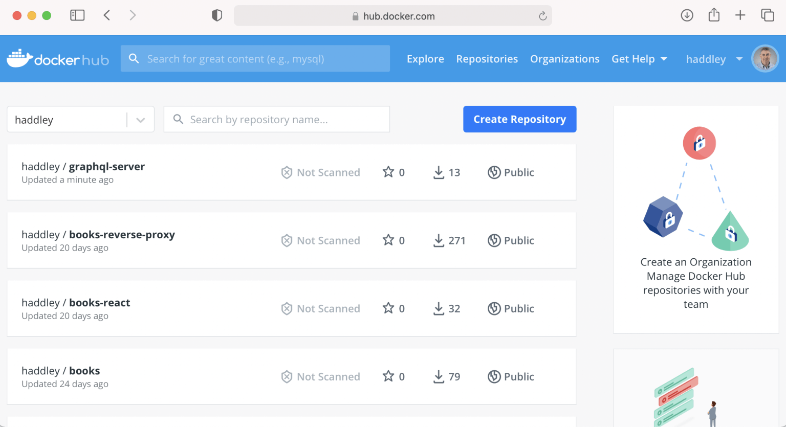 Image has been uploaded to Docker Hub
