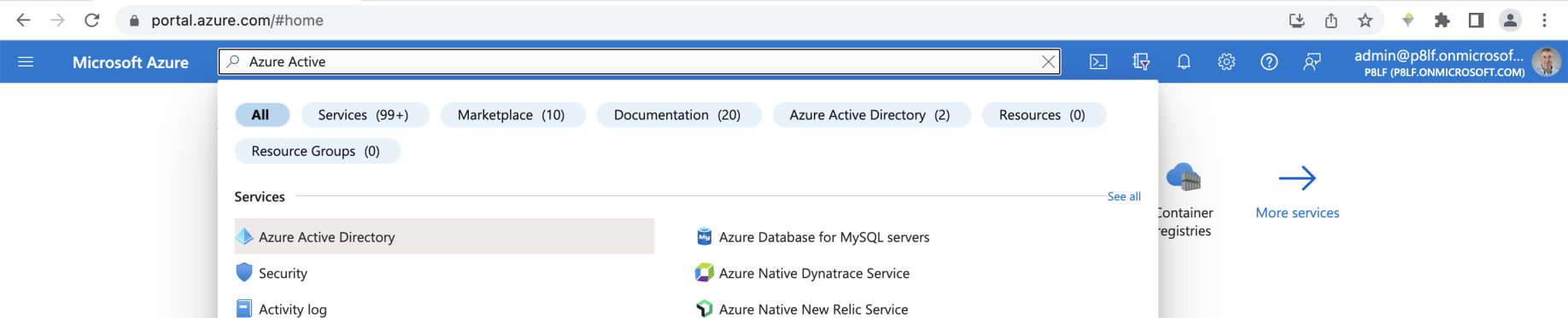 Azure Active Directory