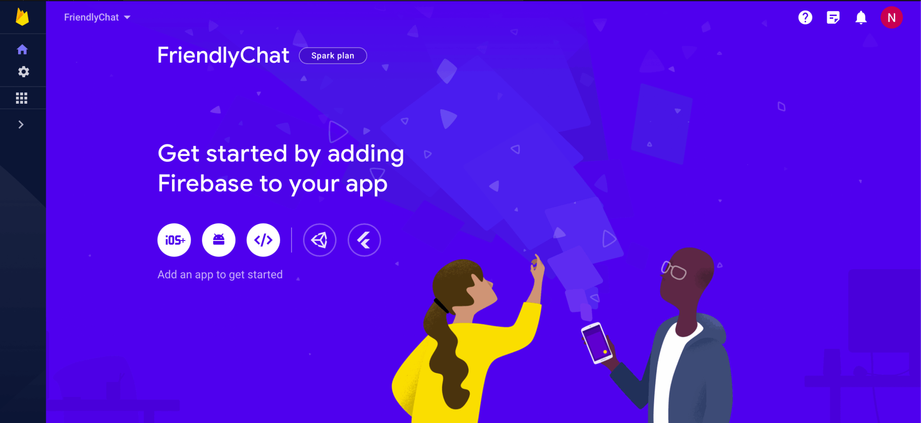 FriendlyChat project