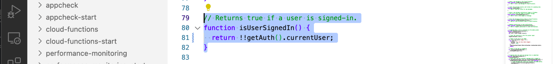 isUserSignedIn()