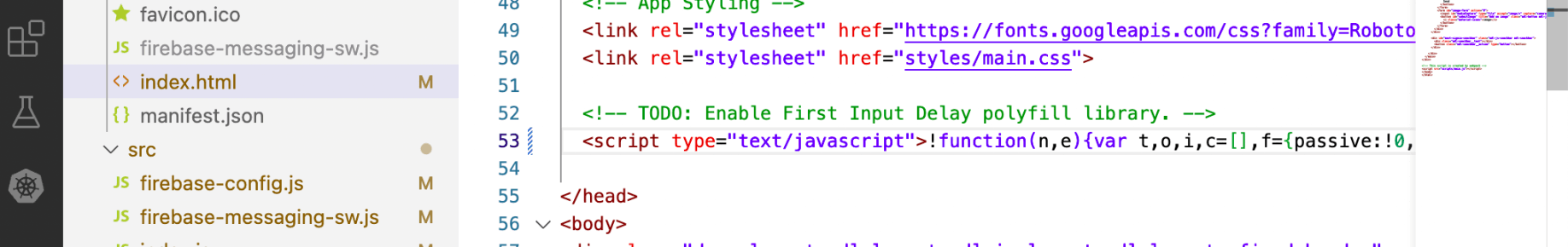 First input delay