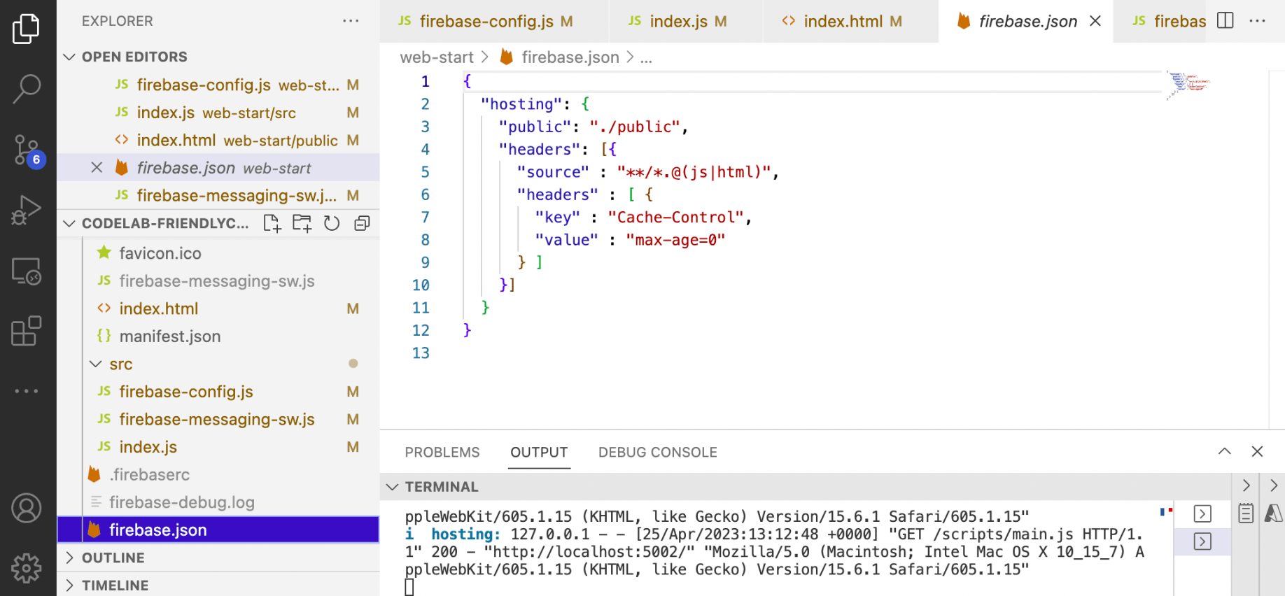 firebase.json