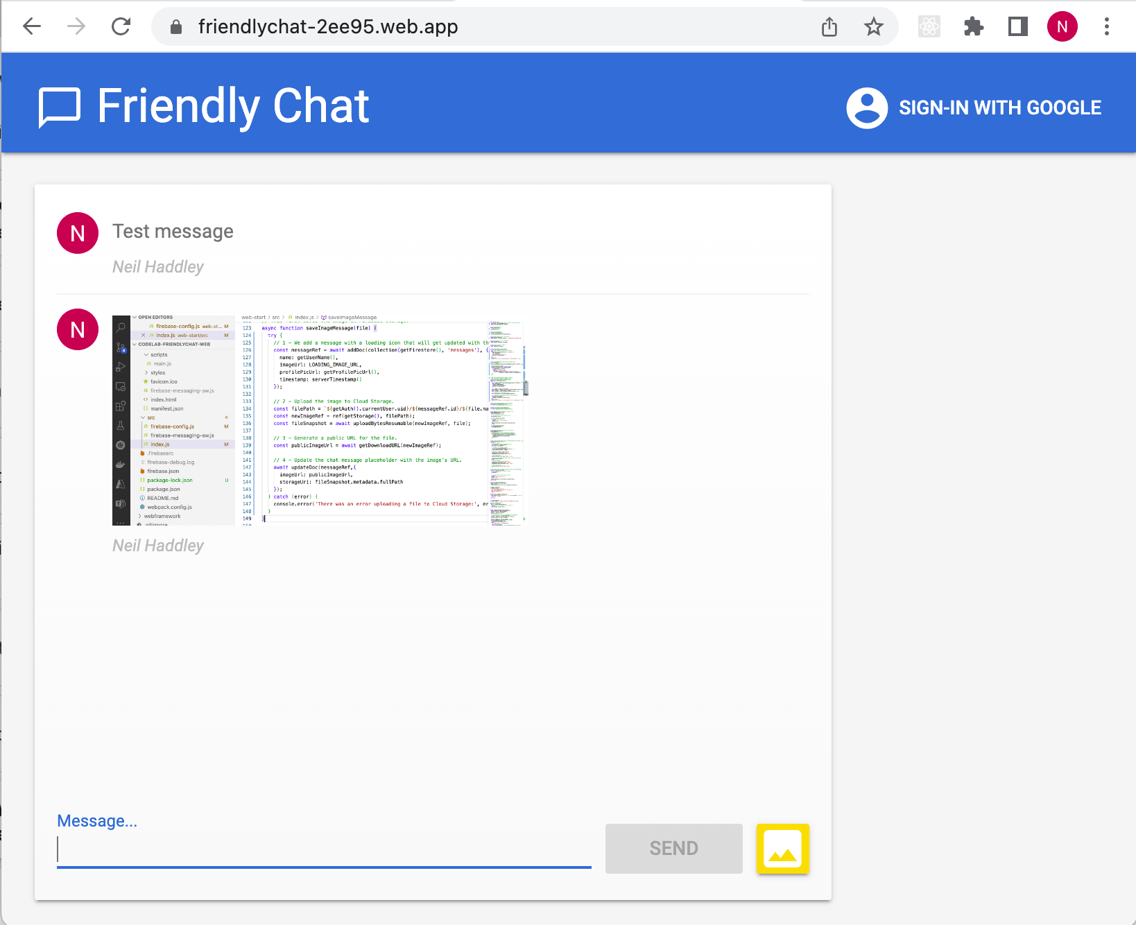 https://friendlychat-2ee95.web.app/