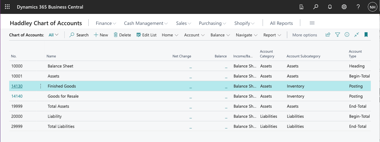 I clicked + New to add another entity