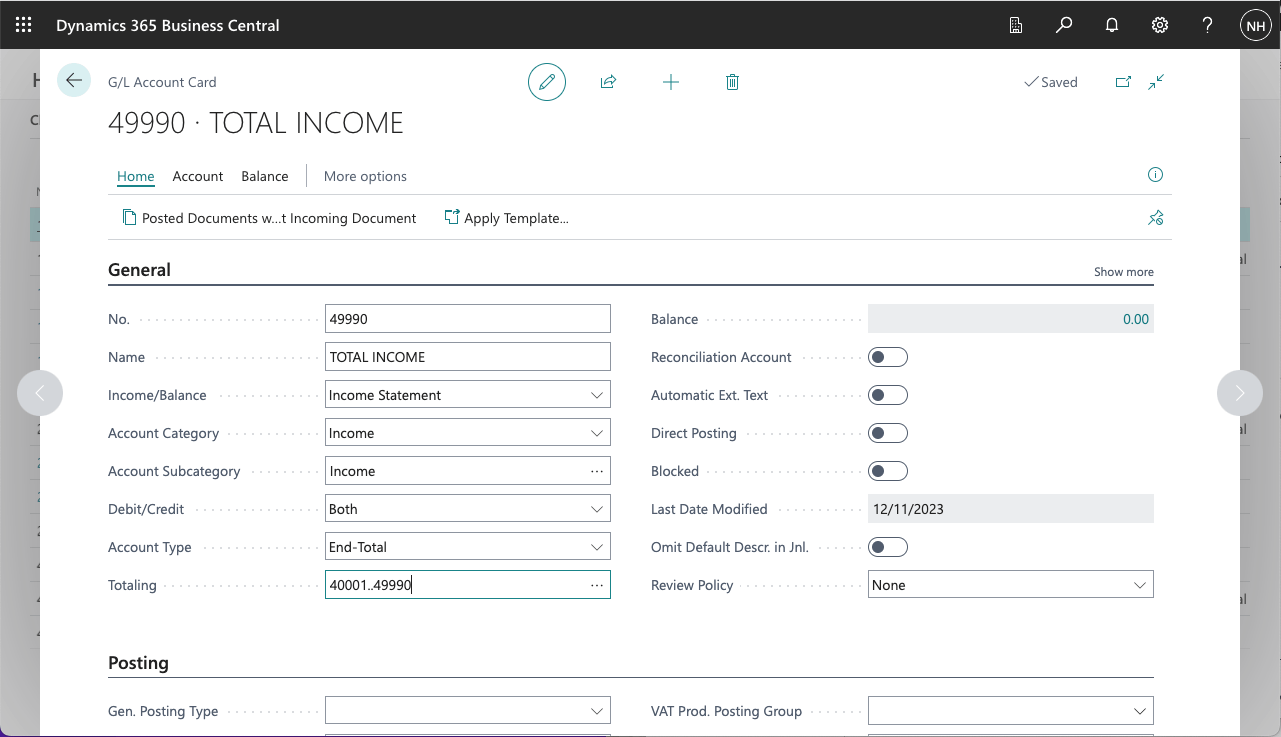 I added an Total Income End-Total