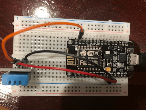 ESP8266 with DHT Sensor