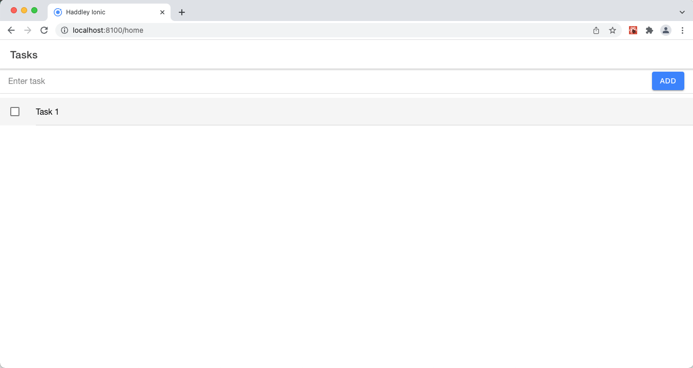 Task 1 has been replicated to Chrome