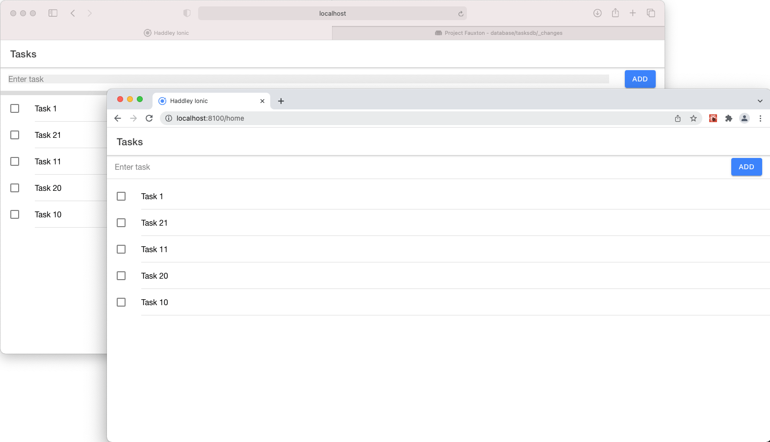 Multiple updates are replicated to/from Safari/Chrome