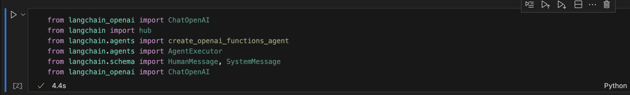 I imported dependencies