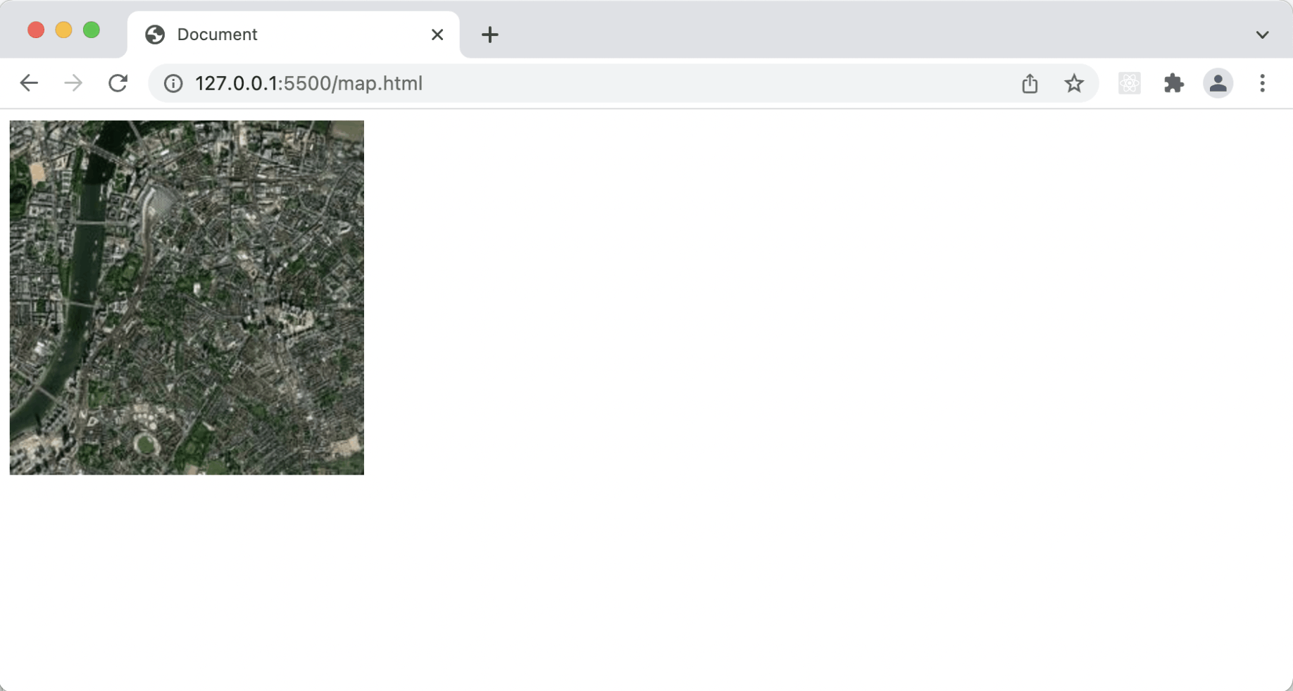 display a given location