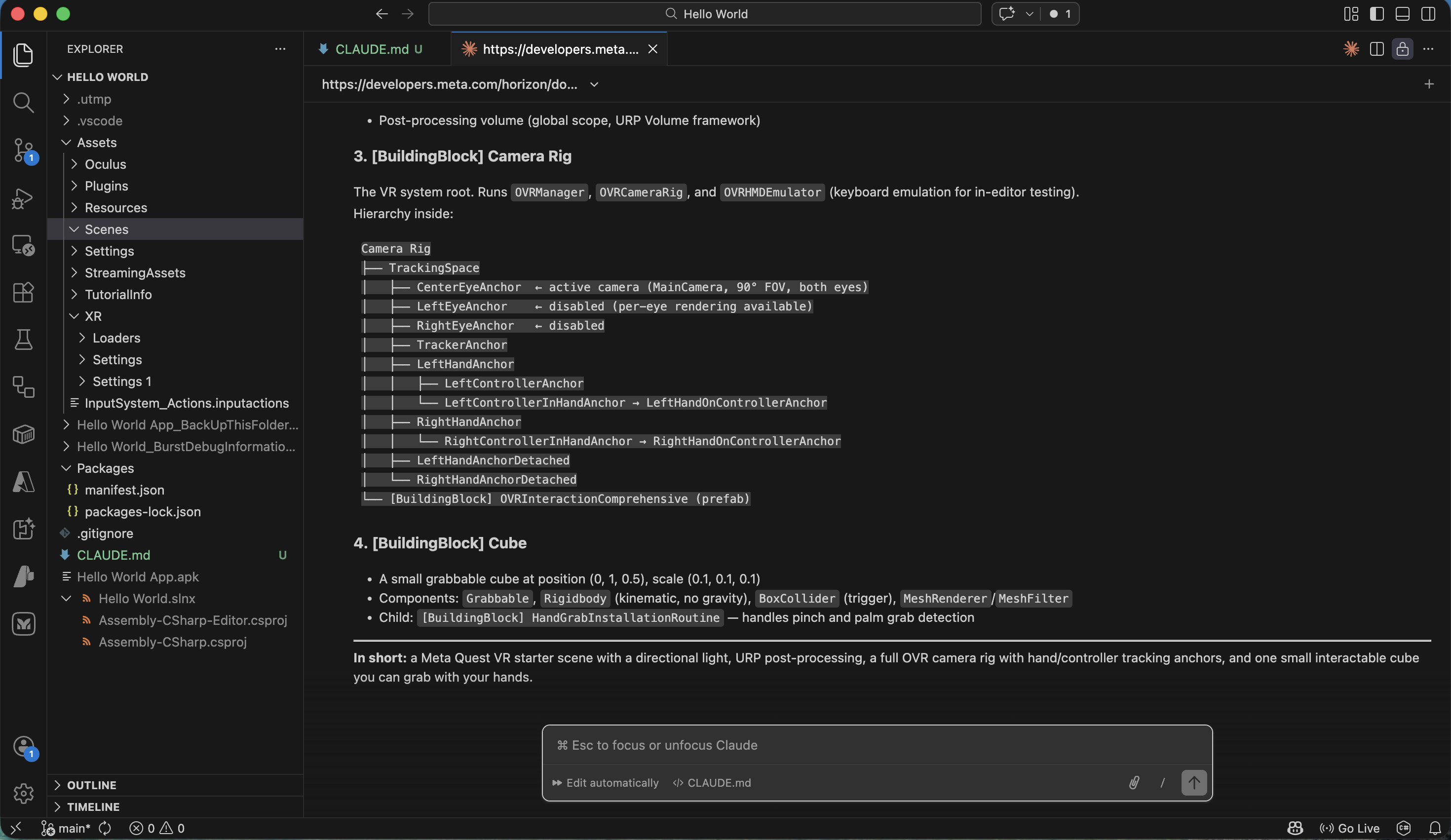 I reviewed Claude Code's description of the scene