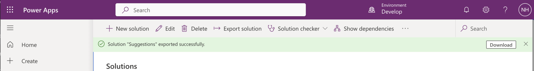 I downloaded the solution