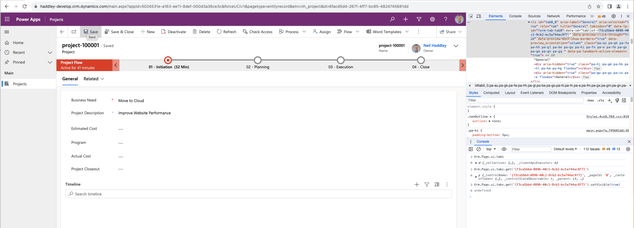 Xrm.Page.ui.tabs.get('{f3ca5bbd-8896-40c1-9cb2-bc5a744ac9f7}').setVisible(true)