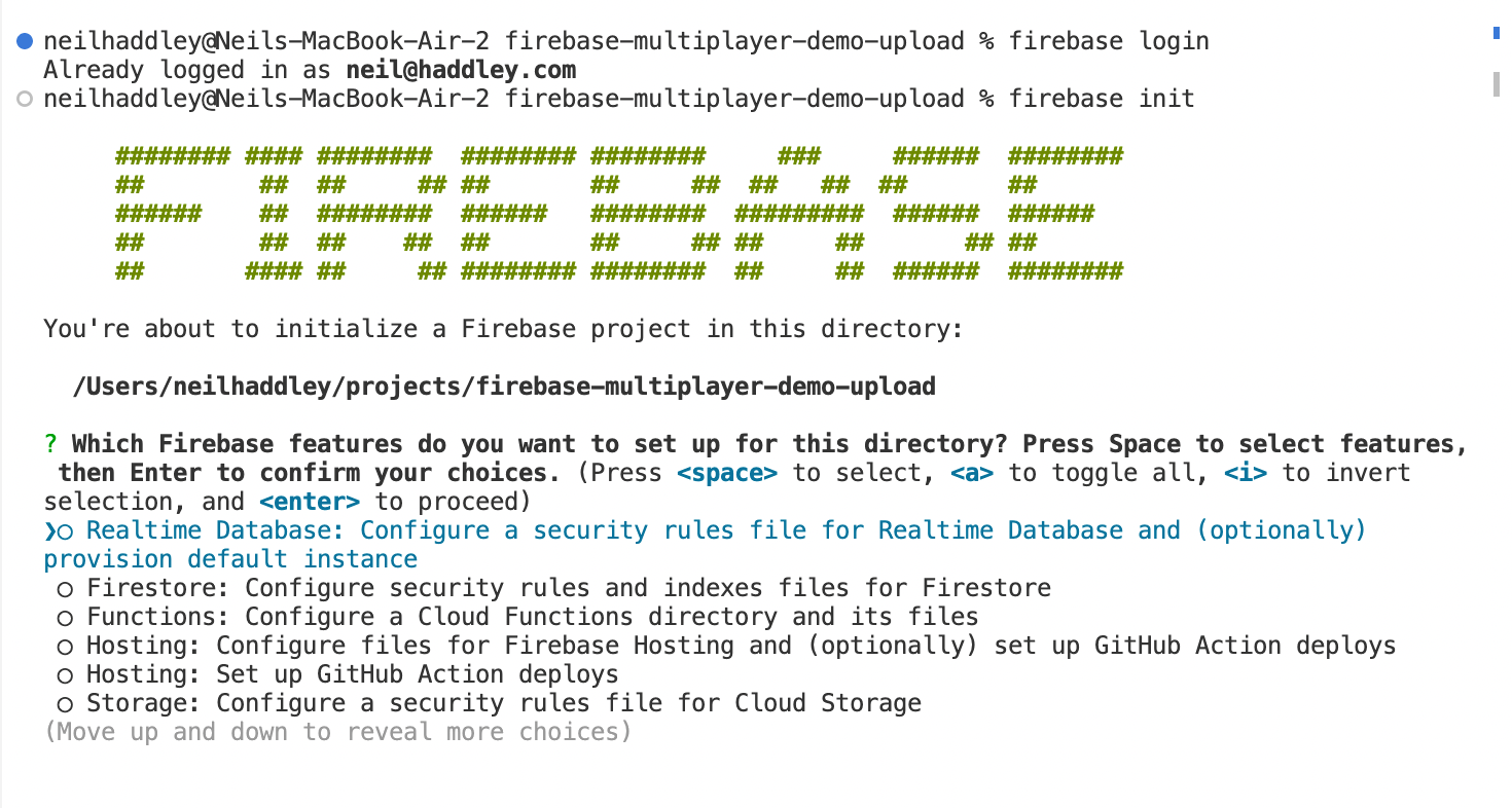 firebase initfirebase deploy