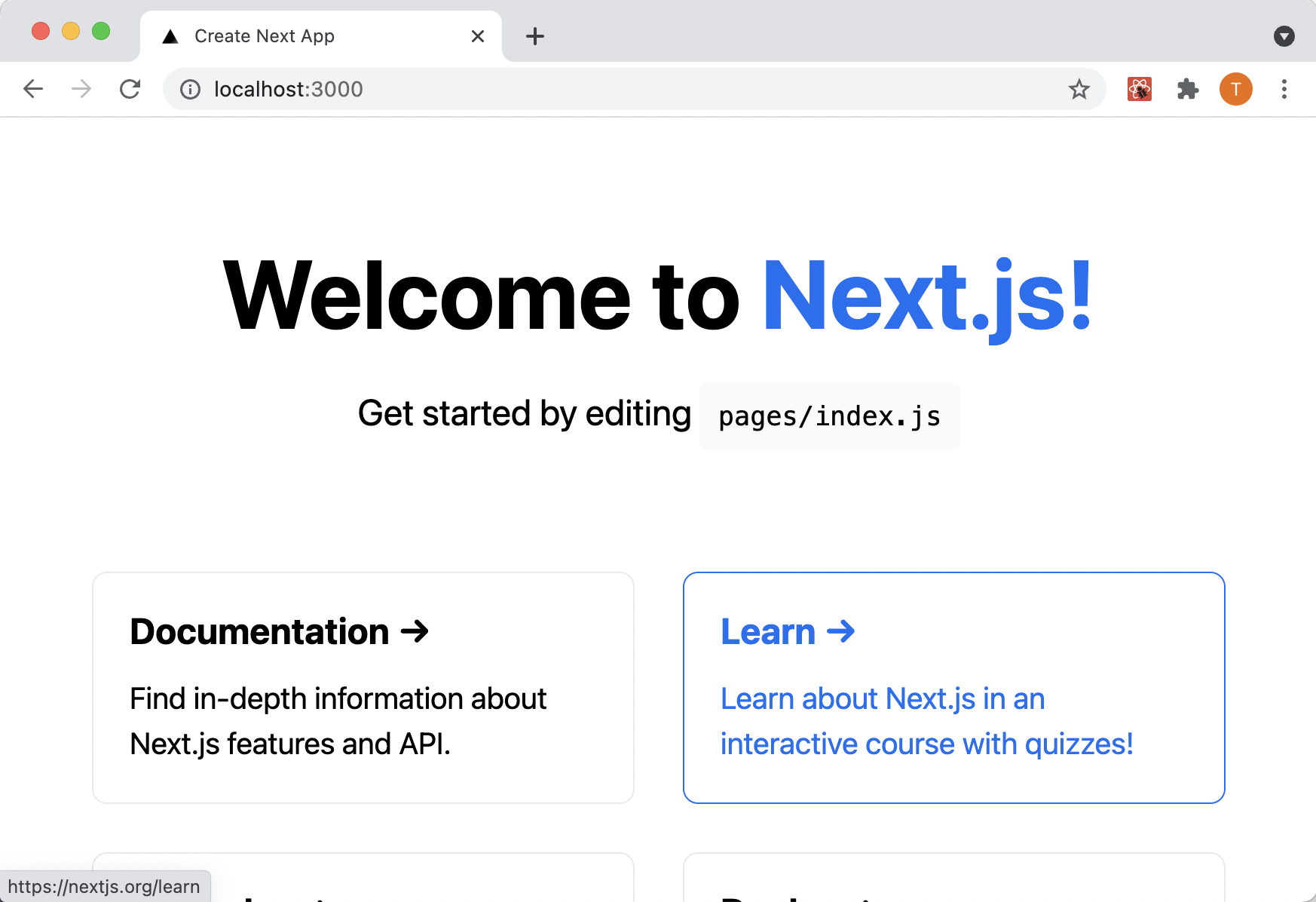 accessing nextjs-blog