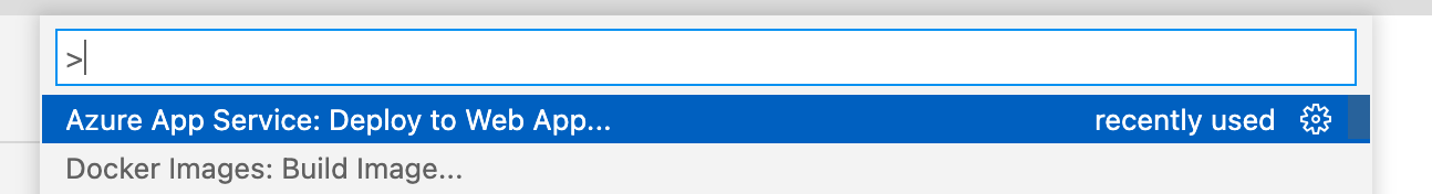Azure App Service: Deploy to Web App