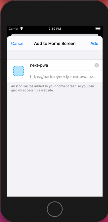 Confirm application details