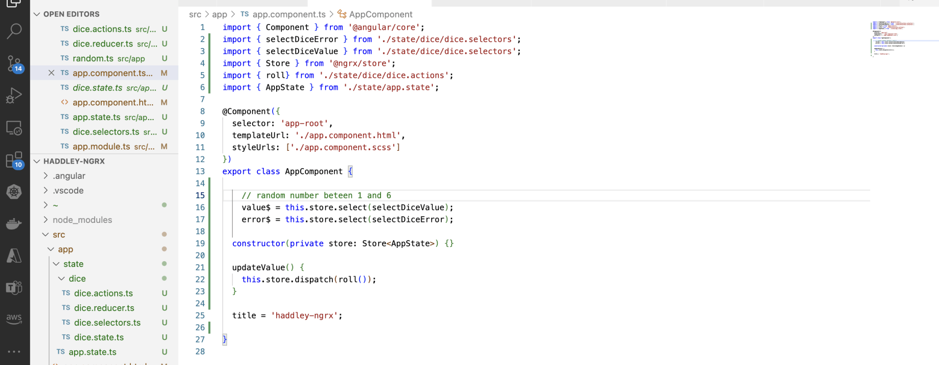 app component class