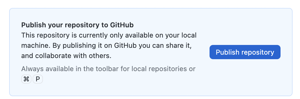 Publish to GitHub