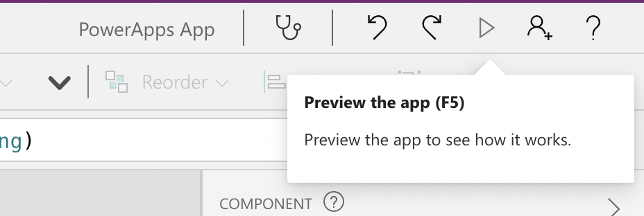 Preview the app