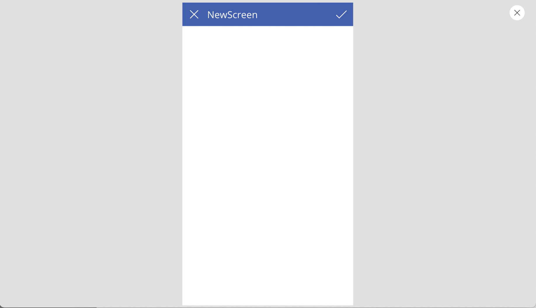 Click on the X or the tick to return to the BrowseScreen