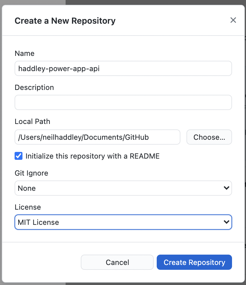 Create Repository