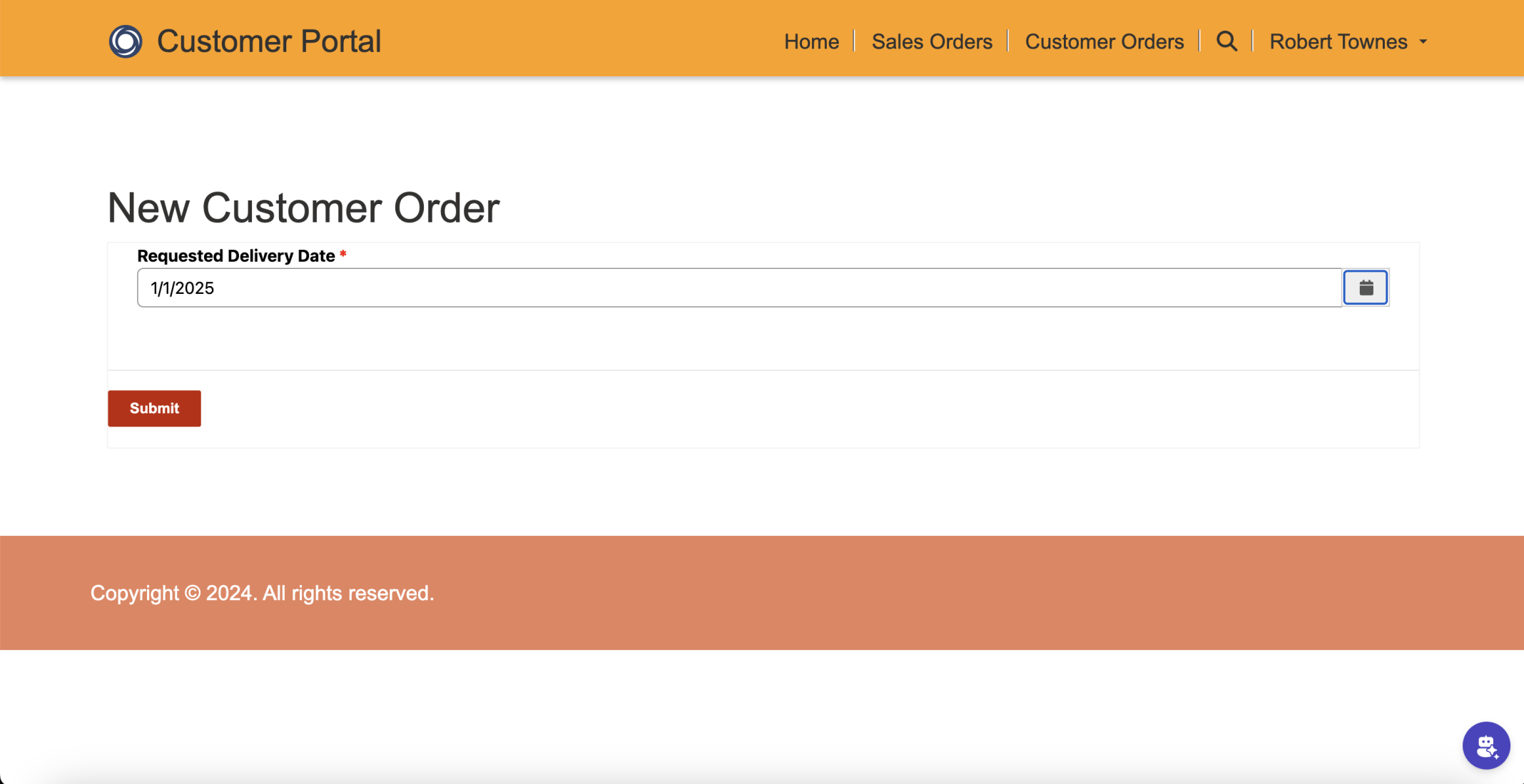 I added a second Customer Order