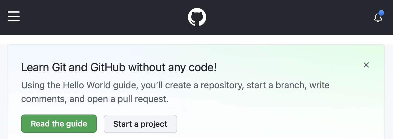 Start a project