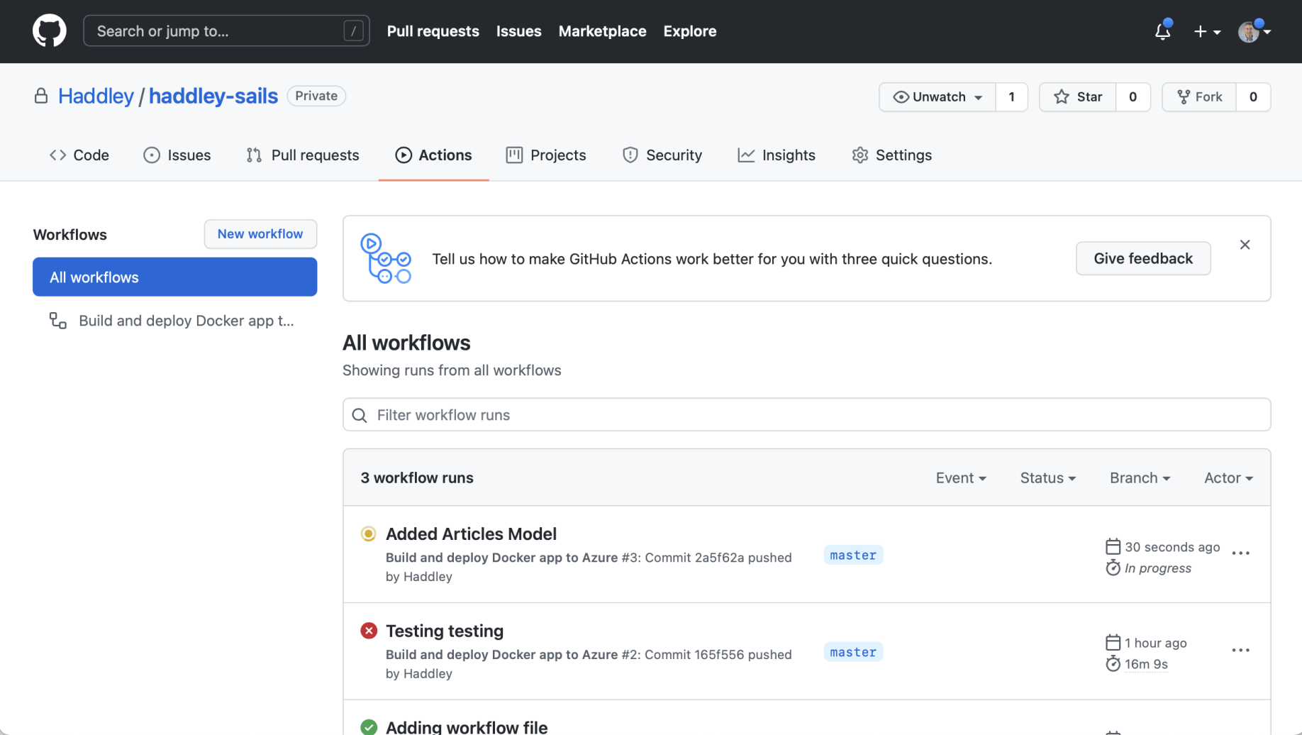 Push to GitHub