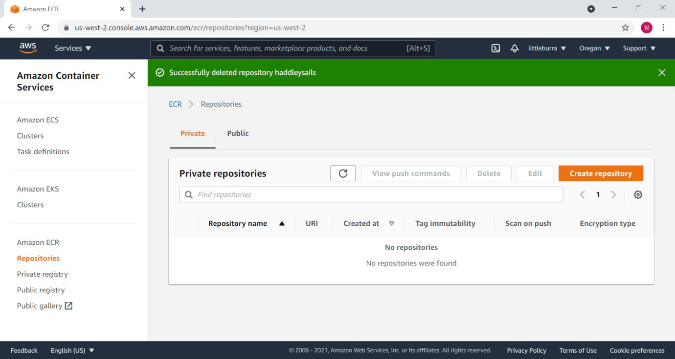 Create repository